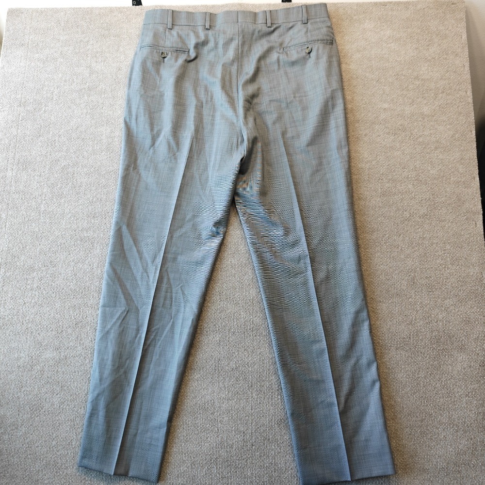 Brooks Brothers 1818 Fitzgerald Men's 44L Taupe Gray Saxxon Suit And Pants 38x32 - Picture 11 of 16